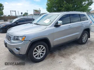 2016 Jeep Grand Cherokee Limited with VIN 1C4RJFBG8GC498197, listed as a IAAI auction lot 42616199 with 137,431 mi miles and . Bid and sale history available at DreamBid. Image 18.
