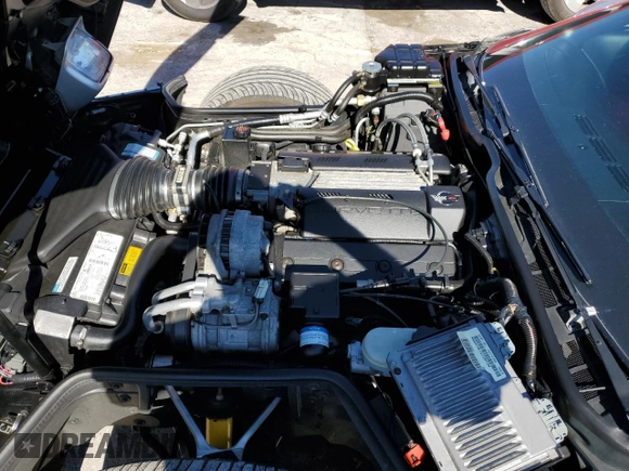 1996 Chevrolet Corvette with VIN 1G1YY32P5T5102062, listed as a Copart auction lot 76730804 with 69,308 mi miles and Clean Title. Bid and sale history available at carsss.com. Image 11.