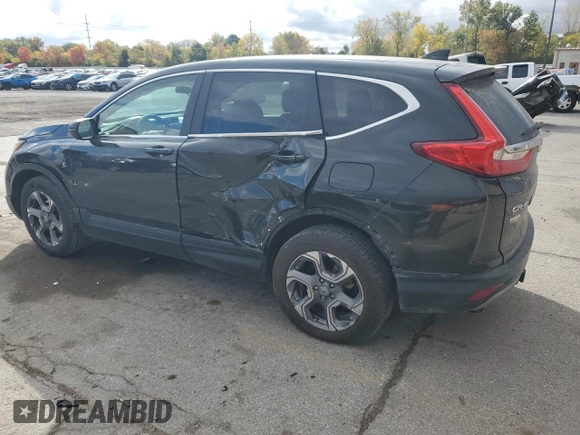 2017 Honda CR-V EX with VIN 5J6RW2H58HL066737, listed as a Copart auction lot 75921704 with 101,411 mi miles and Salvage Title. Bid and sale history available at carsss.com. Image 2.