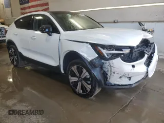 2023 Volvo C40 Recharge Pure Electric Plus with VIN YV4ED3GL3P2050382, listed as a Copart auction lot 64864514 with 11,451 mi miles and Salvage Title. Bid and sale history available at carsss.com. Image 4.