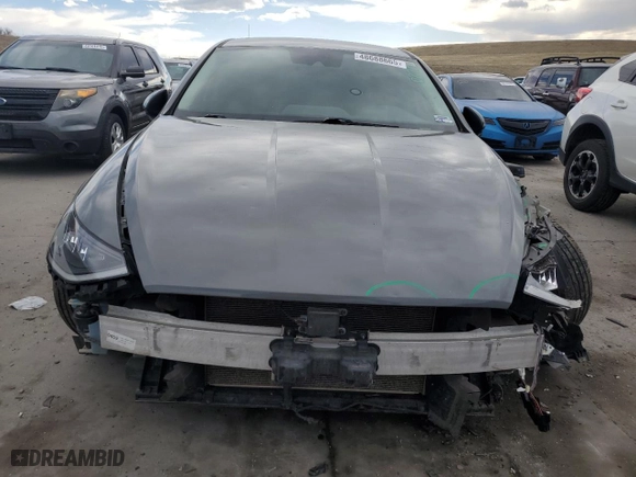 2021 Hyundai Sonata SEL with VIN 5NPEL4JA9MH111215, listed as a Copart auction lot 48688665 with 84,243 mi miles and Salvage Title. Bid and sale history available at carsss.com. Image 5.