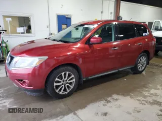 2014 Nissan Pathfinder SV z VIN 5N1AR2MM4EC657565, wystawiony jako Copart lot #60885235 z przebiegiem 135 665 mil mil oraz Czysty tytuł • Clean title. Historia ofert i sprzedaży dostępna na DreamBid. Obrazek 1.