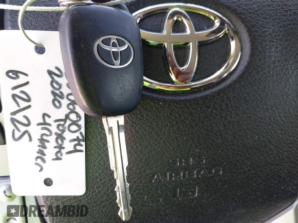 2020 Toyota 4Runner SR5 with VIN JTEZU5JR7L5224133, listed as a IAAI auction lot 42454918 with 116,014 mi miles and . Bid and sale history available at DreamBid. Image 11.