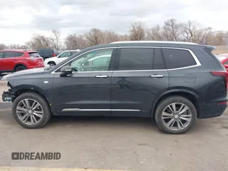 2022 Cadillac XT6 Premium Luxury with VIN 1GYKPDRS3NZ135129, listed as a IAAI auction lot 41789037 with 25,607 mi miles. Bid and sale history available at carsss.com. Image 15.