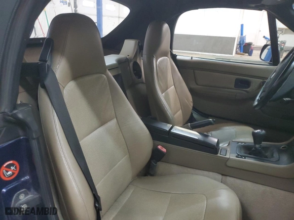 1996 BMW 3-Series Z3 with VIN 4USCH732XTLB70197, listed as a Copart auction lot 43285265 with 132,015 mi miles and Salvage Title. Bid and sale history available at carsss.com. Image 10.