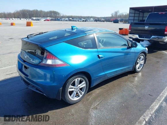 2011 Honda CR-Z with VIN JHMZF1D4XBS014292, listed as a IAAI auction lot 41980890 with 152,250 mi miles. Bid and sale history available at carsss.com. Image 4.