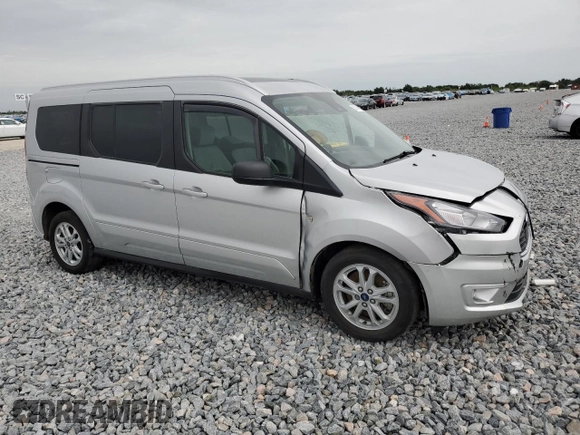 2021 Ford Transit Connect XLT with VIN NM0GE9F21M1504485, listed as a Copart auction lot 63164835 with 62,345 mi miles and Non repairable. Bid and sale history available at DreamBid. Image 4.