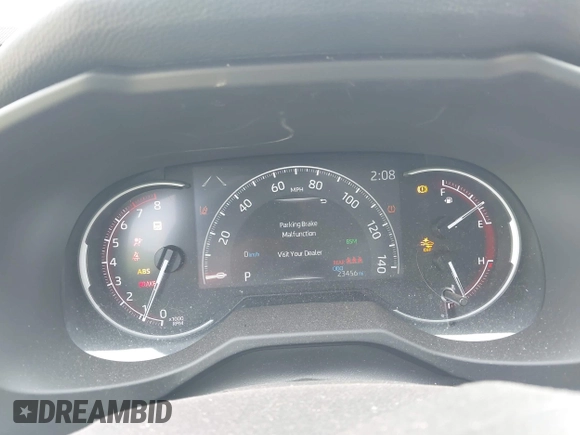 2024 Toyota RAV4 XLE Premium with VIN 2T3C1RFV2RC263246, listed as a IAAI auction lot 42156347 with 23,456 mi miles and . Bid and sale history available at DreamBid. Image 7.