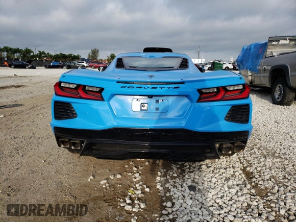 2020 Chevrolet Corvette 2LT with VIN 1G1Y72D43L5116316, listed as a Copart auction lot 48979094 with 0 mi miles. Bid and sale history available at carsss.com. Image 6.