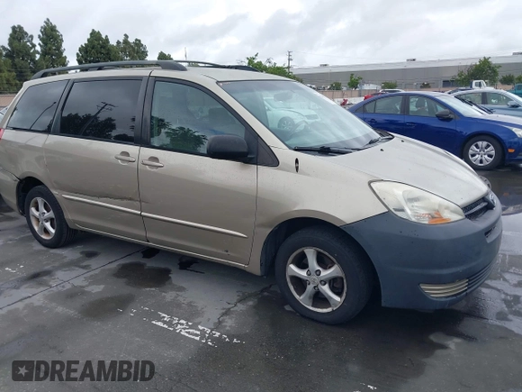 2004 Toyota Sienna CE with VIN 5TDZA23C14S101329, listed as a IAAI auction lot 42248935 with 208,644 mi miles and . Bid and sale history available at DreamBid. Image 1.