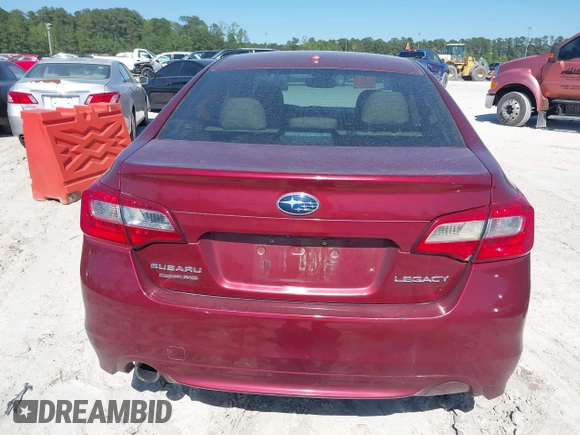 2015 Subaru Legacy 2.5i Premium with VIN 4S3BNBD6XF3033096, listed as a IAAI auction lot 42027286 with 130,414 mi miles. Bid and sale history available at carsss.com. Image 16.
