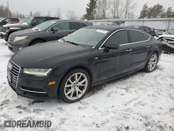 2016 Audi A7 3.0 Prestige with VIN WAU3GAFC3GN198373, listed as a Copart auction lot 87687555 with 190,836 mi miles and Clean Title. Bid and sale history available at carsss.com. Image 1.