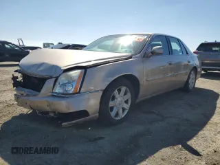 2006 Cadillac DTS w/1SC with VIN 1G6KD57Y56U156903, listed as a Copart auction lot 48509565 with Not Provided miles and Salvage Title. Bid and sale history available at carsss.com. Image 1.