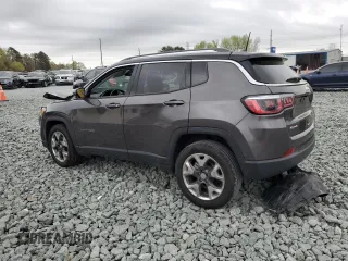 2018 Jeep Compass Limited with VIN 3C4NJDCB7JT266255, listed as a Copart auction lot 51642485 with 0 mi miles and Salvage Title. Bid and sale history available at carsss.com. Image 2.