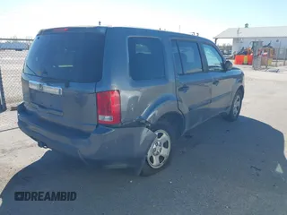 2011 Honda Pilot LX with VIN 5FNYF3H24BB022435, listed as a IAAI auction lot 41304933 with Not provided miles and . Bid and sale history available at DreamBid. Image 4.