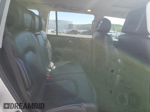 2014 Infiniti QX80 with VIN JN8AZ2NC1E9352813, listed as a Copart auction lot 73162984 with 185,154 mi miles and Salvage Title. Bid and sale history available at carsss.com. Image 11.