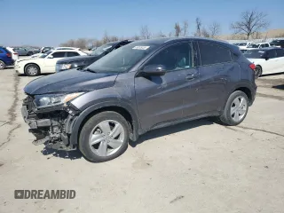 2019 Honda HR-V EX-L with VIN 3CZRU6H75KM709145, listed as a Copart auction lot 46935035 with 62,108 mi miles and Salvage Title. Bid and sale history available at carsss.com. Image 1.