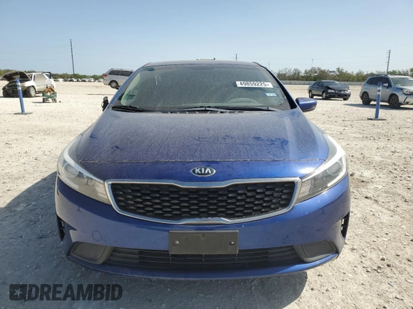 2017 Kia Forte LX with VIN 3KPFK4A70HE141614, listed as a Copart auction lot 49859225 with 64,561 mi miles and Salvage Title. Bid and sale history available at carsss.com. Image 5.