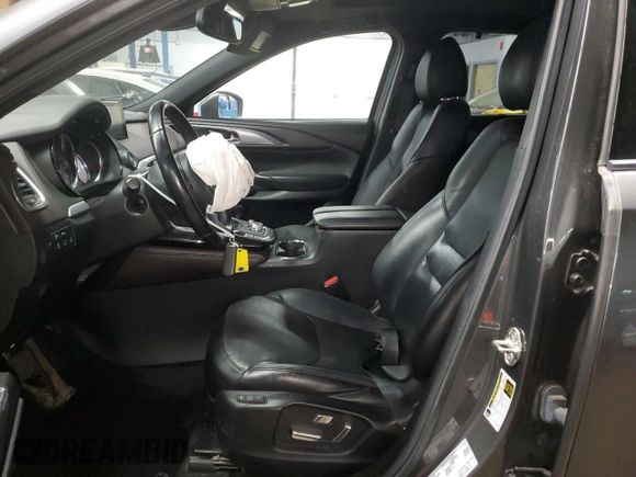 2017 Mazda CX-9 Grand Touring with VIN JM3TCBDY2H0131403, listed as a Copart auction lot 62013455 with 120,149 mi miles and Salvage title. Bid and sale history available at DreamBid. Image 7.