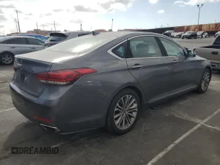 2015 Hyundai Genesis 3.8L with VIN KMHGN4JE6FU049153, listed as a Copart auction lot 71475544 with 87,477 mi miles and Salvage Title. Bid and sale history available at carsss.com. Image 3.