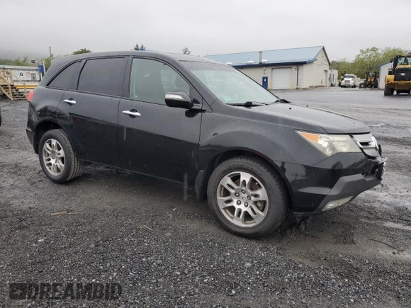 2008 Acura MDX with VIN 2HNYD28288H512969, listed as a Copart auction lot 79733524 with 188,756 mi miles and Salvage Title. Bid and sale history available at DreamBid. Image 4.