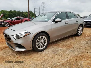 2019 Mercedes-Benz A 220 with VIN WDD3G4FB8KW020513, listed as a Copart auction lot 58797365 with 37,993 mi miles and Salvage title. Bid and sale history available at DreamBid. Image 1.