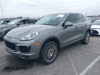 2016 Porsche Cayenne with VIN WP1AA2A27GKA15797, listed as a IAAI auction lot 42063043 with 81,464 mi miles. Bid and sale history available at carsss.com. Image 2.