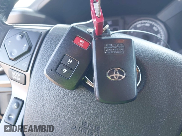 2018 Toyota Tacoma SR5 with VIN 3TMDZ5BN3JM054548, listed as a IAAI auction lot 42038480 with 122,242 mi miles and . Bid and sale history available at DreamBid. Image 11.