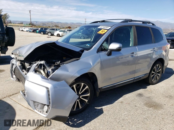 2018 Subaru Forester Touring with VIN JF2SJGWC5JH604342, listed as a Copart auction lot 45248095 with 57,417 mi miles and Salvage Title. Bid and sale history available at carsss.com. Image 1.