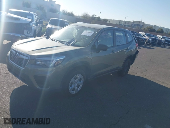 2021 Subaru Forester with VIN JF2SKAAC3MH531297, listed as a IAAI auction lot 41430507 with 22,313 mi miles. Bid and sale history available at carsss.com. Image 2.