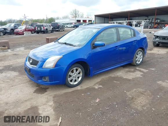 2010 Nissan Sentra S with VIN 3N1AB6AP1AL710917, listed as a IAAI auction lot 42117379 with 138,321 mi miles and . Bid and sale history available at carsss.com. Image 2.