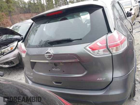 2016 Nissan Rogue S with VIN JN8AT2MV6GW131099, listed as a IAAI auction lot 41185415 with 107,302 mi miles. Bid and sale history available at carsss.com. Image 16.