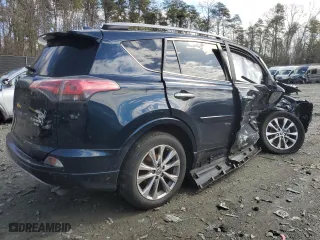 2017 Toyota RAV4 Limited with VIN 2T3DFREV9HW568683, listed as a Copart auction lot 48050685 with 0 mi miles and Salvage Title. Bid and sale history available at carsss.com. Image 3.