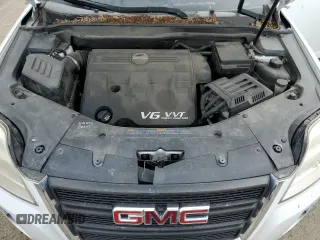2011 GMC Terrain SLT-1 with VIN 2CTFLVE53B6235302, listed as a Copart auction lot 46898125 with 183,059 mi miles and Salvage title. Bid and sale history available at DreamBid. Image 12.