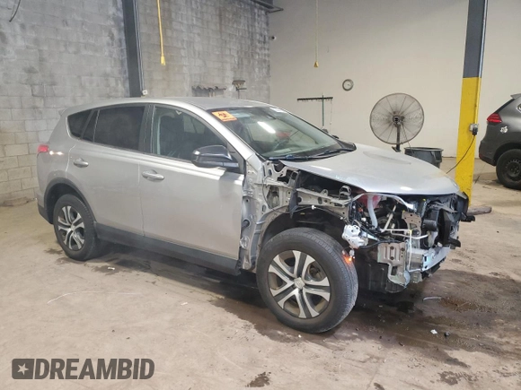 2018 Toyota RAV4 LE with VIN JTMBFREV6JJ225650, listed as a Copart auction lot 62058125 with Not provided miles and Salvage title. Bid and sale history available at DreamBid. Image 4.