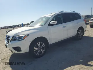 2018 Nissan Pathfinder S with VIN 5N1DR2MN4JC607152, listed as a Copart auction lot 63644015 with 109,033 mi miles and Clean title. Bid and sale history available at DreamBid. Image 1.