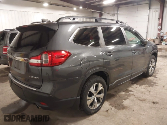2021 Subaru Ascent Premium with VIN 4S4WMACD0M3424202, listed as a IAAI auction lot 42019650 with 55,055 mi miles and . Bid and sale history available at DreamBid. Image 4.
