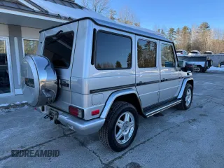 2003 Mercedes-Benz G-Class with VIN WDCYR49E23X141382, listed as a Copart auction lot 47806755 with 329,762 mi miles and Clean Title. Bid and sale history available at carsss.com. Image 4.