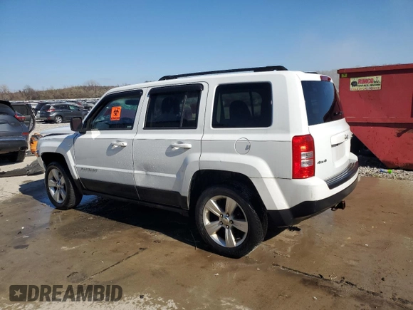 2015 Jeep Patriot High Altitude with VIN 1C4NJRFB5FD169156, listed as a Copart auction lot 50393335 with 122,233 mi miles and Salvage title. Bid and sale history available at DreamBid. Image 2.