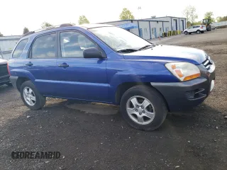 2008 Kia Sportage LX z VIN KNDJF724587483905, wystawiony jako Copart lot #54675115 z przebiegiem 120 493 mil mil oraz Szkoda całkowita • Salvage title. Historia ofert i sprzedaży dostępna na DreamBid. Obrazek 4.