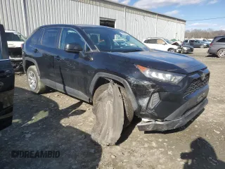 2022 Toyota RAV4 LE with VIN 2T3F1RFV5NW283108, listed as a Copart auction lot 45009405 with 54,613 mi miles and Salvage Title. Bid and sale history available at carsss.com. Image 4.