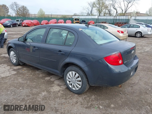 2009 Chevrolet Cobalt with VIN 1G1AS58H597197895, listed as a IAAI auction lot 41956923 with 83,228 mi miles and . Bid and sale history available at DreamBid. Image 3.