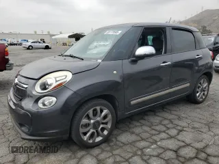 2014 FIAT 500L Lounge z VIN ZFBCFACH6EZ007494, wystawiony jako Copart lot #58773595 z przebiegiem 62 893 mil mil oraz Szkody całkowita. Historia ofert i sprzedaży dostępna na DreamBid. Obrazek 1.