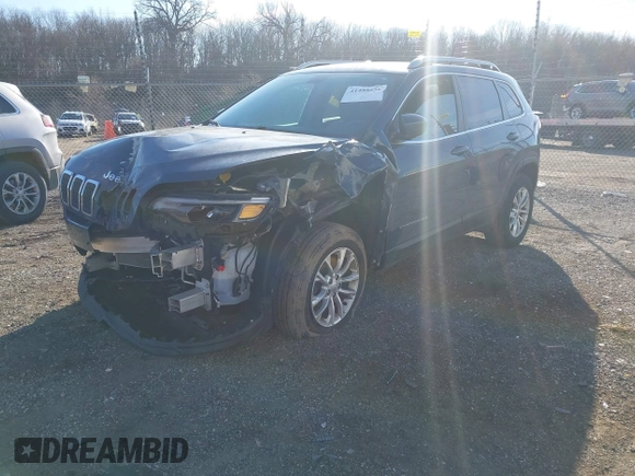 2019 Jeep Cherokee Latitude with VIN 1C4PJMCX4KD469454, listed as a IAAI auction lot 41488654 with 92,634 mi miles. Bid and sale history available at carsss.com. Image 17.