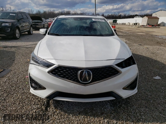 2022 Acura ILX w/Premium/A-Spec Package with VIN 19UDE2F80NA006332, listed as a Copart auction lot 50320165 with 24,053 mi miles and Salvage Title. Bid and sale history available at carsss.com. Image 5.