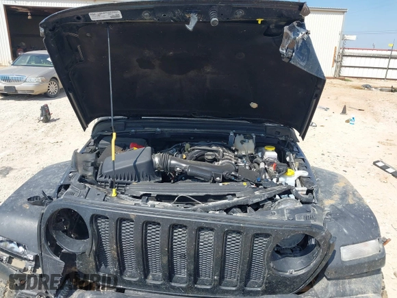 2022 Jeep Wrangler Unlimited Sport with VIN 1C4HJXDG7NW120432, listed as a IAAI auction lot 40498948 with 11,235 mi miles and . Bid and sale history available at DreamBid. Image 10.