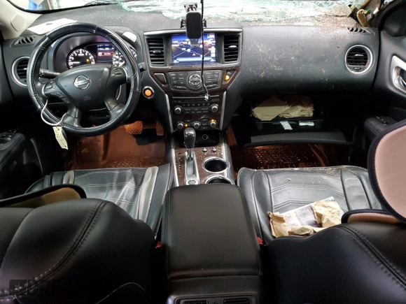 2014 Nissan Pathfinder S with VIN 5N1AR2MM9EC730123, listed as a Copart auction lot 62075985 with 181,102 mi miles and Salvage title. Bid and sale history available at DreamBid. Image 8.