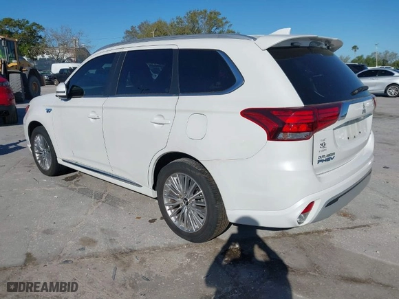 2022 Mitsubishi Outlander PHEV SEL with VIN JA4J2VA76NZ047604, listed as a IAAI auction lot 41780400 with 27,446 mi miles. Bid and sale history available at carsss.com. Image 3.