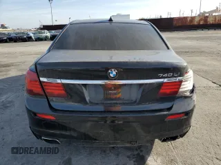2014 BMW 7 Series 740Li with VIN WBAYE4C52ED137716, listed as a Copart auction lot 46108955 with 82,873 mi miles and Salvage Title. Bid and sale history available at carsss.com. Image 6.