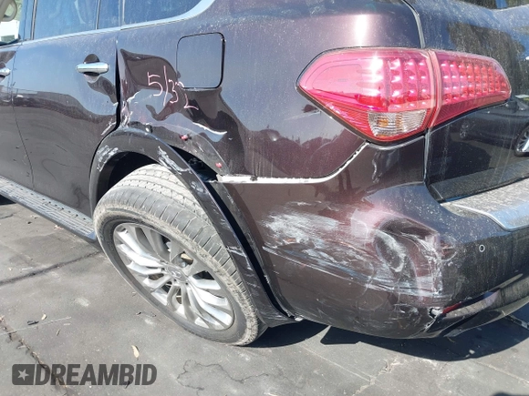 2016 Infiniti QX80 with VIN JN8AZ2NC1G9401091, listed as a IAAI auction lot 42497807 with 77,179 mi miles and . Bid and sale history available at DreamBid. Image 20.